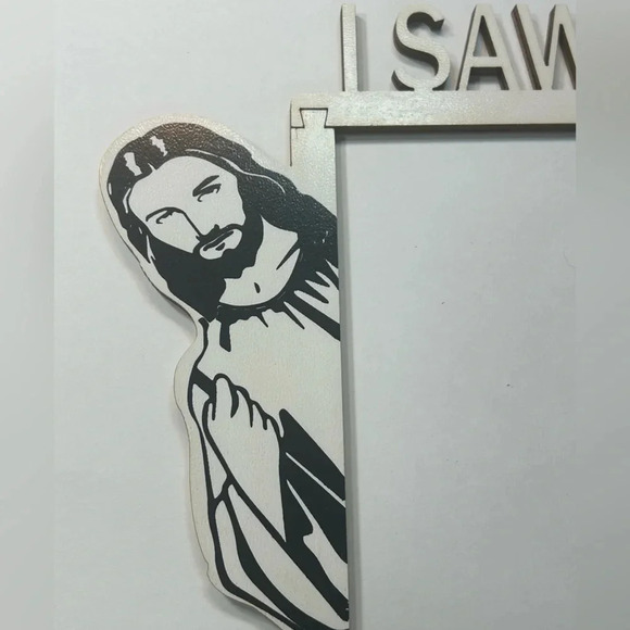 Jesus I saw That- Door Frame Sign - Picture 5 of 5